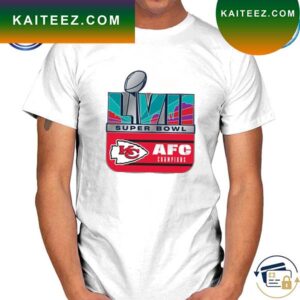 Kansas City Chiefs 2022 AFC Champs Super Bowl LVII T-Shirt