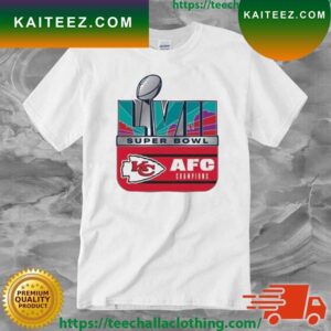 Kansas City Chiefs 2022 Afc Champs Super Bowl LVII T-shirt