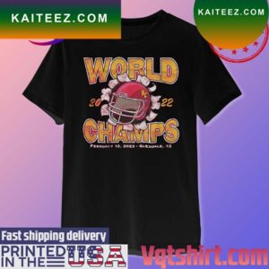 Kansas City Chiefs 2022 World Champs February 12 2023 T-shirt