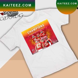 Kansas City Chiefs 2022 national football conference champions T-shirt