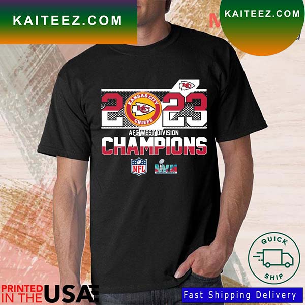Chiefs AFC West champions jersey