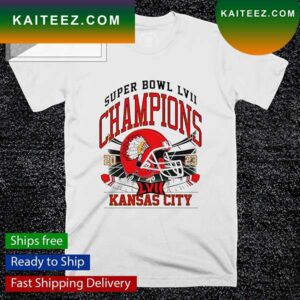 Kansas City Chiefs 2023 Superbowl LVII Champions vintage old school T-shirt