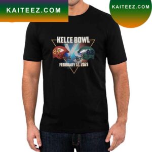 Kansas City Chiefs 87 vs Philadelphia Eagles 62 Kelce Bowl 2023 Helmets T-shirt