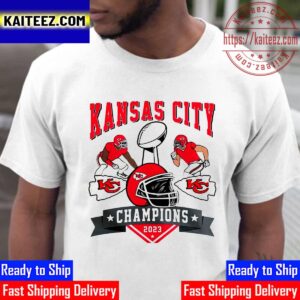 Kansas City Chiefs Are 2023 Super Bowl LVII Champions Go Chiefs Vintage T-Shirt