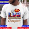 Real Women Love Football Smart Women Love The Chiefs Signatures – Kansas City Chiefs 2023 Super Bowl LVII Champions Vintage T-Shirt