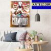 Kansas City Chiefs Are Super Bowl LVII 2023 Champions Art Decor Poster Canvas