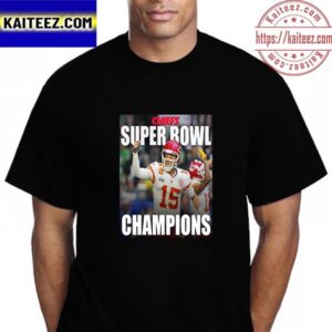 Kansas City Chiefs Are Winners Super Bowl LVII 2023 Champions Vintage T-Shirt