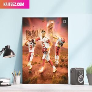 Kansas City Chiefs Are Your 2023 Super Bowl LVII Champions Decor Canvas-Poster