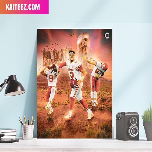 Kansas City Chiefs Are Champions Super Bowl LVII Champions Home Decor  Poster Canvas - REVER LAVIE