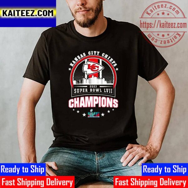 Kansas City Chiefs Champions 2023 Super Bowl LVII Vintage T-Shirt