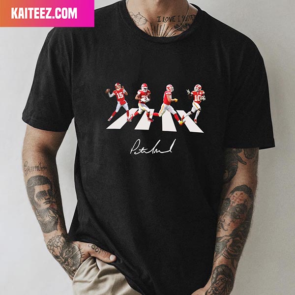 Kansas City Chiefs The Chiefs Abbey Road signature 2023 shirt, hoodie,  sweater and long sleeve