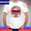 Kansas City Chiefs Champions Super Bowl LVII 2023 Champions Kelce Mahomes Pacheco Signature Vintage T-Shirt