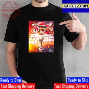Kansas City Chiefs Champions Super Bowl LVII Champs Vintage T-Shirt