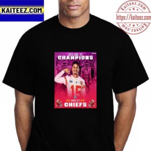 Kansas City Chiefs Champs Super Bowl LVII Champions Vintage T-Shirt