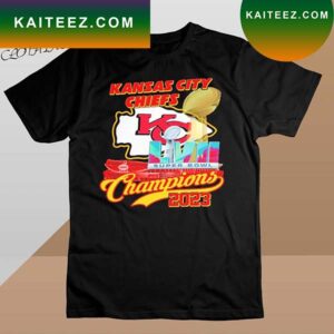 Kansas City Chiefs Chiefs super bowl 2023 champions football T-shirt