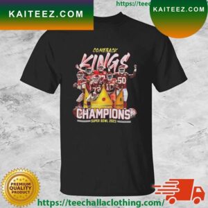 Kansas City Chiefs Comeback Kings Champions Super Bowl LVII 2023 T-shirt