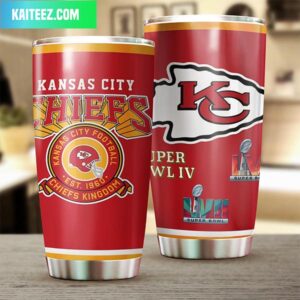 Kansas City Chiefs Football Celebrate The Third Super Bowl Champions Red Stainless Steel Tumbler