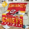 Kansas City Chiefs Established 1960 And Become Super Bowl Champions Three Times Football Fans Blanket