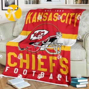 Kansas City Chiefs Football Congrats Super Bowl LVII Champions Football Fans Blanket
