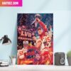 2023 Super Bowl LVII Champions Are Kansas City Chiefs Art Decor Poster Canvas