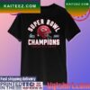 Kansas City Chiefs LVII 2023 Super Bowl Champions lift the championship trophy T-shirt