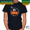 Kansas City Chiefs Majestic Threads Super Bowl LVII Champions Luxe Foil T-shirt