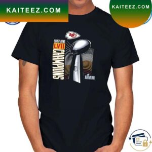 Kansas City Chiefs Nike Super Bowl LVII Champions Lombardi Trophy T-Shirt