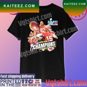 Kansas City Chiefs Patrick Mahomes Kelce Super Bowl Champions T-shirt