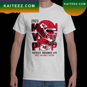 Kansas City Chiefs Patrick Mahomes MVP 2023 Most Valuable Player signature T-shirt