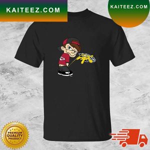 Kansas City Chiefs Pee Philadelphia Eagles LVII Super Bowl T-shirt