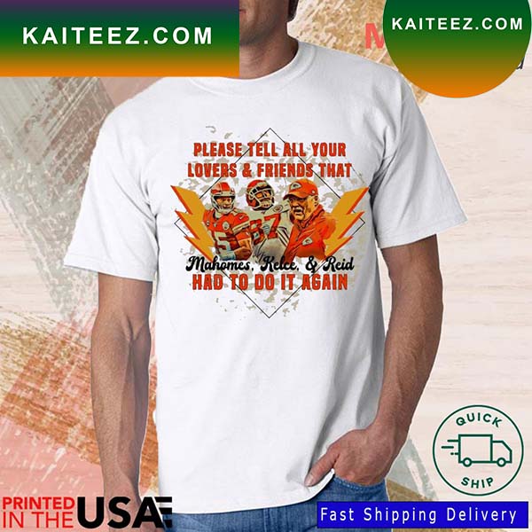 KC Chiefs Friends T-shirt 