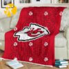 Kansas City Chiefs Signature Logo All Over Print Blanket