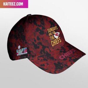 Kansas City Chiefs Sunday Are For The Chiefs Champions Super Bowl LVII 2023 All Over Print Cap