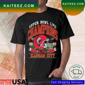 Kansas City Chiefs Super Bowl LVII 2023 Champions T-shirt