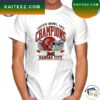 Kansas City Chiefs Skyline Super Bowl LVII 2023 Champions T-shirt