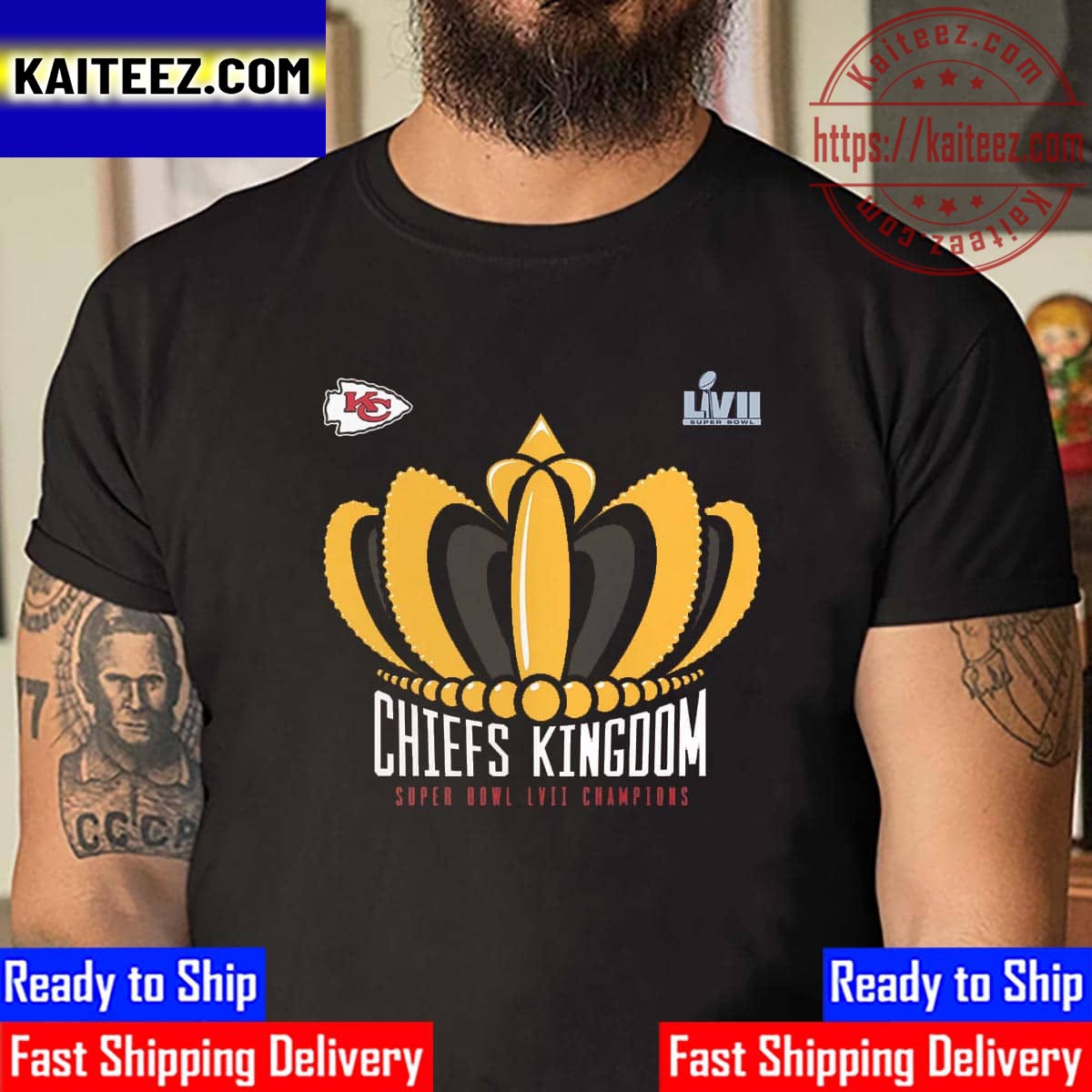 Kansas City Chiefs super bowl LVII champions Chiefs kingdom shirt, hoodie,  sweater and v-neck t-shirt