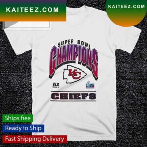 Kansas City Chiefs Super Bowl LVII Champions Drop Shoulder T-shirt