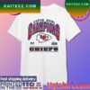 Kansas City Chiefs Super Bowl LVII Champions Shield Tie-Dye T-Shirt - Red