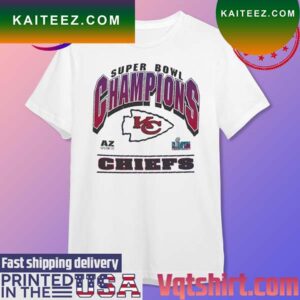 Kansas City Chiefs Super Bowl LVII Champions Drop Shoulder T-shirt