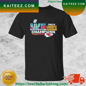 Kansas City Chiefs Super Bowl LVII Champions This Is Chiefs Kingdom T-shirt