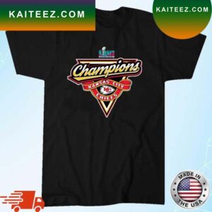 Kansas City Chiefs Super Bowl LVII Champions Tie-Dye T-Shirt