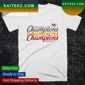 Kansas City Chiefs Super Bowl LVII Champions Win Repeat T-shirt