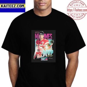 Kansas City Chiefs Super Bowl LVII MVP Patrick Mahomes Signature Vintage T-Shirt