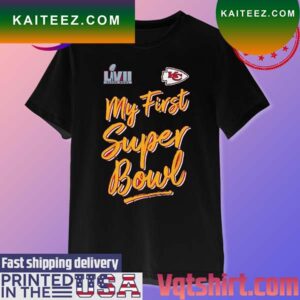 Kansas City Chiefs Super Bowl LVII My First Super Bowl T-shirt