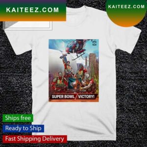 Kansas City Chiefs Super Bowl Victory poster T-shirt