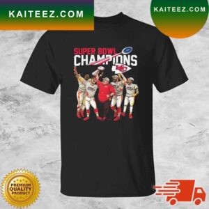 Kansas City Chiefs Team Football 2023 Super Bowl LVII Champions T-shirt