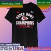 Kansas City Chiefs Super Bowl LVII Champions T-Shirt