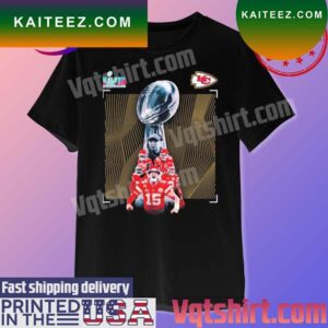 Kansas City Chiefs Trophy Super Bowl LVII Champions T-shirt