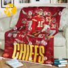 Patrick Hahomes Super Saiyan Mode To Become MVP Super Bowl LVII Champions Kansas City Chiefs Fans Blanket