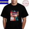 Kansas City Chiefs Vs Philadelphia Eagles For NFL 2023 Super Bowl LVII Poster Fan Art Vintage T-Shirt